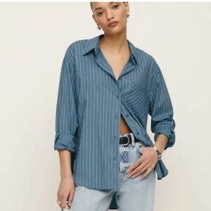 Reformation Will Oversized Shirt Size Small